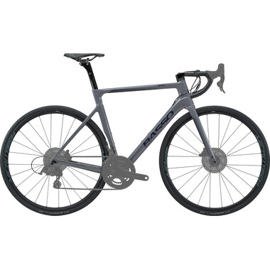Bicicleta de carrera BASSO ASTRA DISC Shimano Ultegra R8020 34/50 Gris oscuro 2021 0